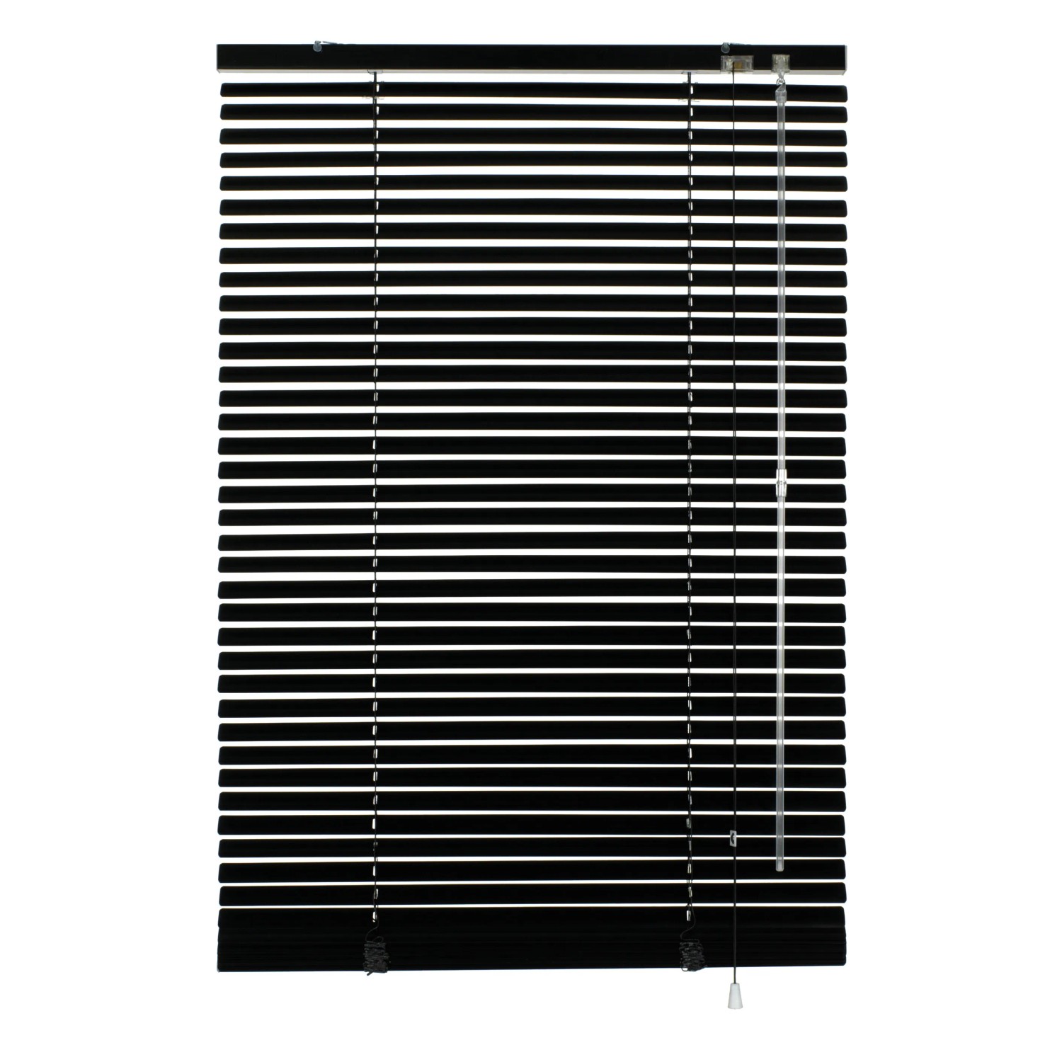 Gardinia Jalousie Aluminium 60 cm x 175 cm Schwarz