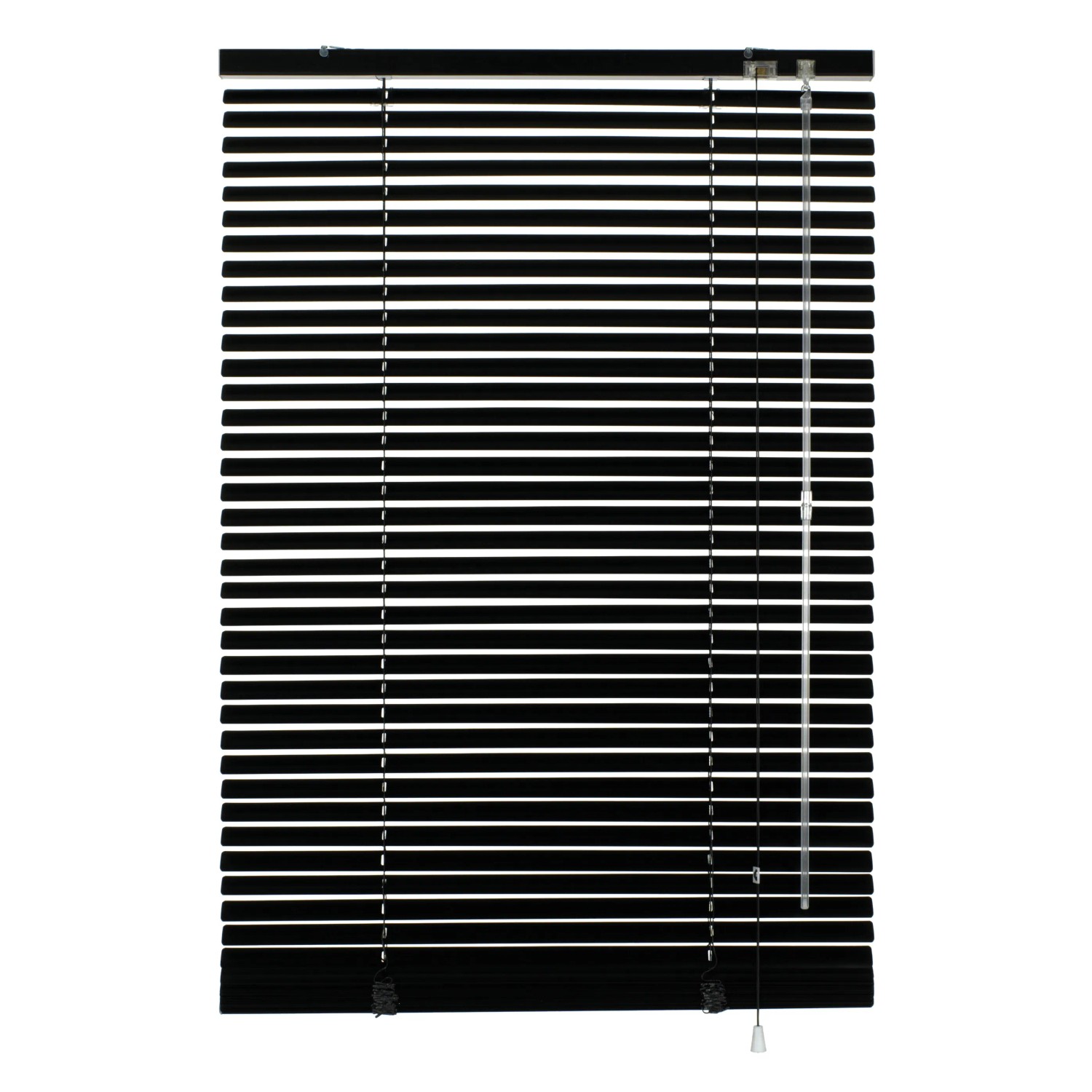 Gardinia Jalousie Aluminium 120 cm x 175 cm Schwarz