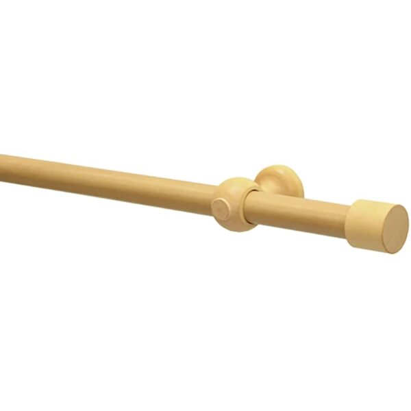 Gardinia Gardinenstangen-Set Shorty Ø 2,5 cm Buche 240 cm FSC®