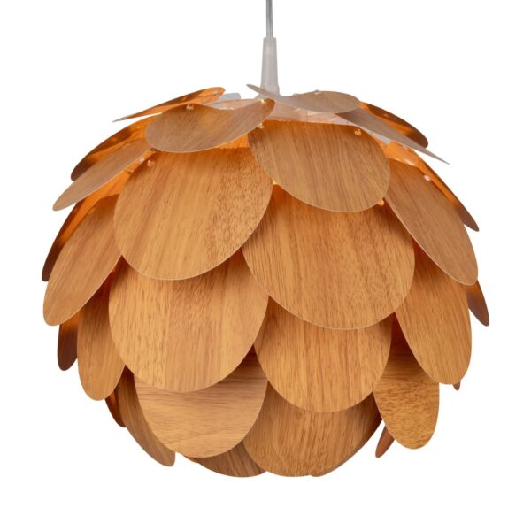 Näve Pendelleuchte Foglia Nussbaum-Braun Ø40 cm