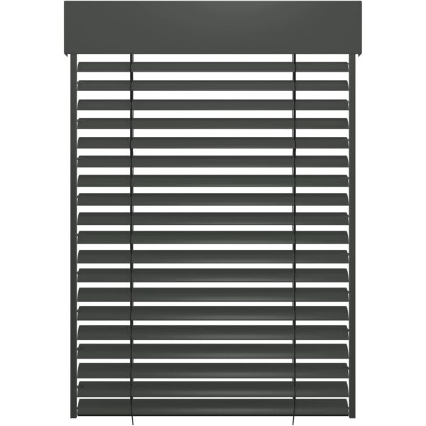 Schellenberg Sonnenschutz Raffstore Express mit Motor 240 cm x 260 cm Anthrazit