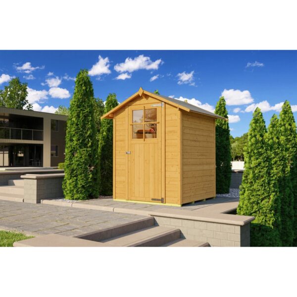 Weka Holz-Gartenhaus Satteldach Lasiert 171 cm