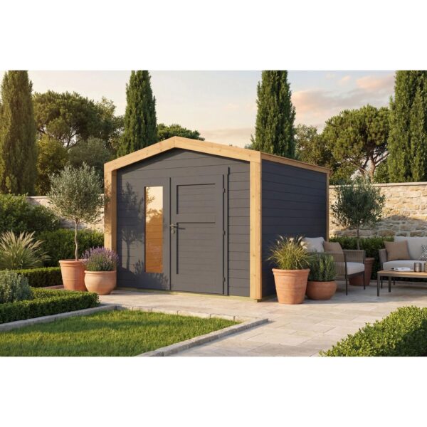 Weka Holz-Gartenhaus Killarney Satteldach Lasiert 261 cm x 263 cm Weka Holz-Gartenhaus Killarney Satteldach Lasiert 261 cm x 263 cm