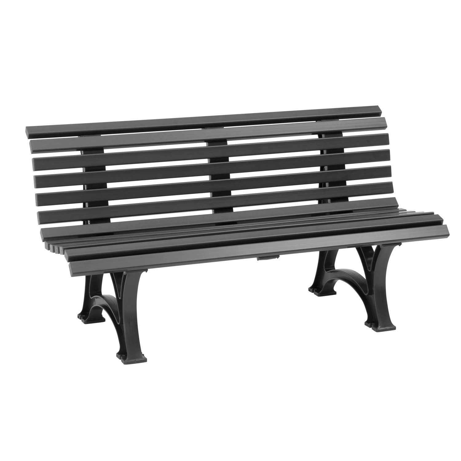 Blome-Tillmann 3er-Bank Helgoland 64 cm x 150 cm x 80 cm Graphitgrau