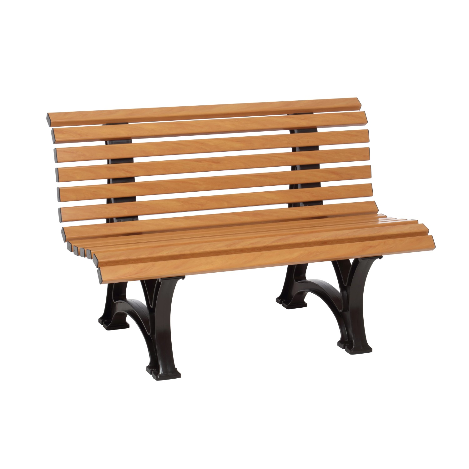 Blome-Tillmann 2er-Bank Amrum 64 cm x 120 cm x 80 cm Holzoptik