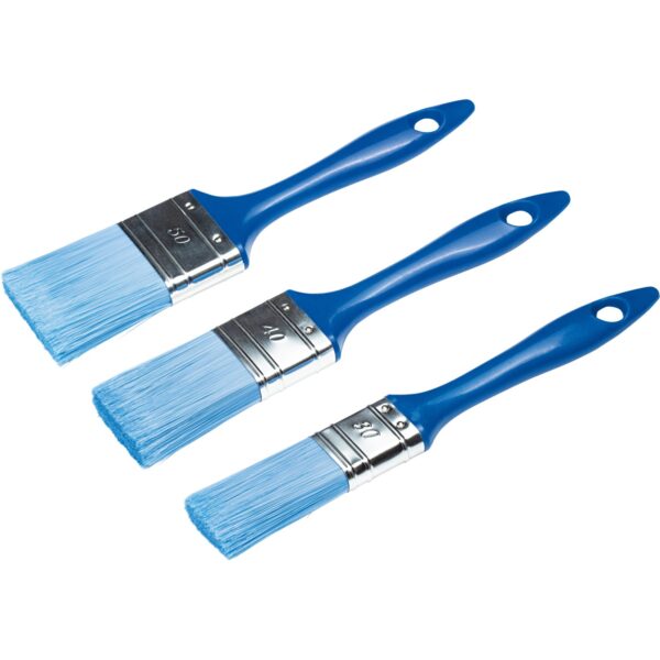 LUX Flachpinsel-Set Lacke 3-teilig