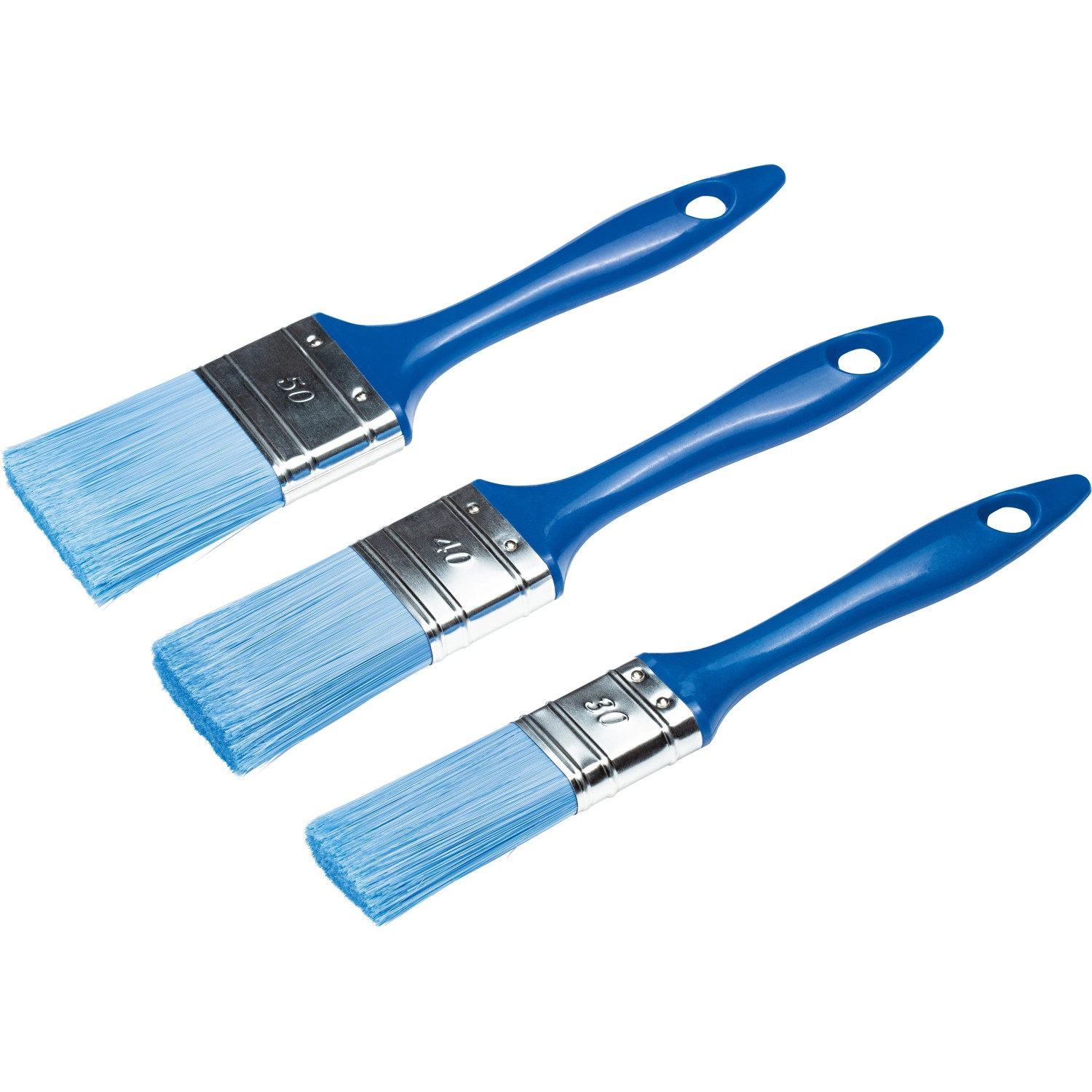 LUX Flachpinsel-Set Lacke 3-teilig