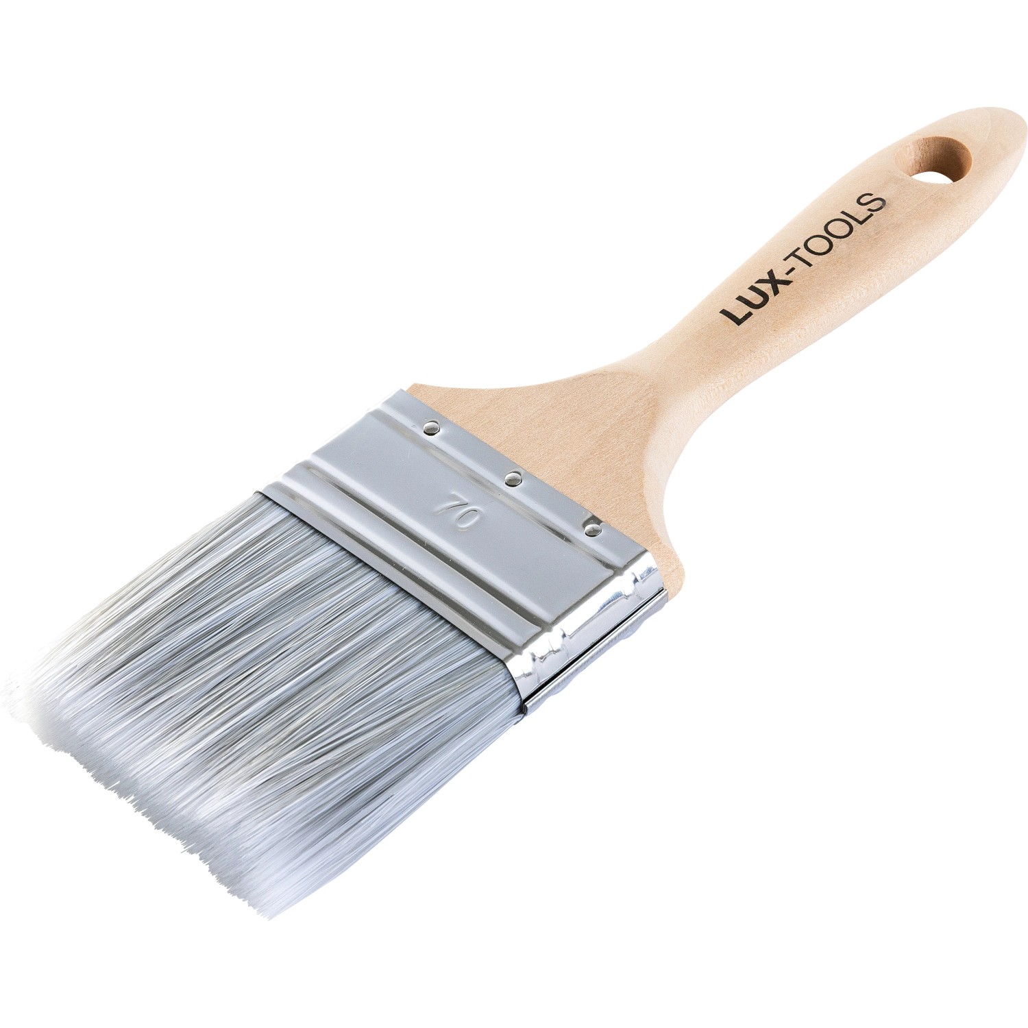 LUX-TOOLS PRO Flachpinsel Lacke 70 mm