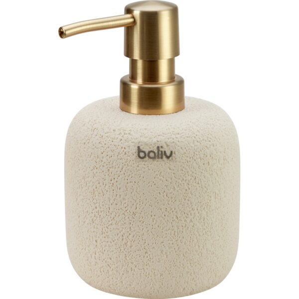 baliv Cosy Cave trend Seifenspender Polyresin Beige-Gold baliv Cosy Cave trend Seifenspender Polyresin Beige-Gold