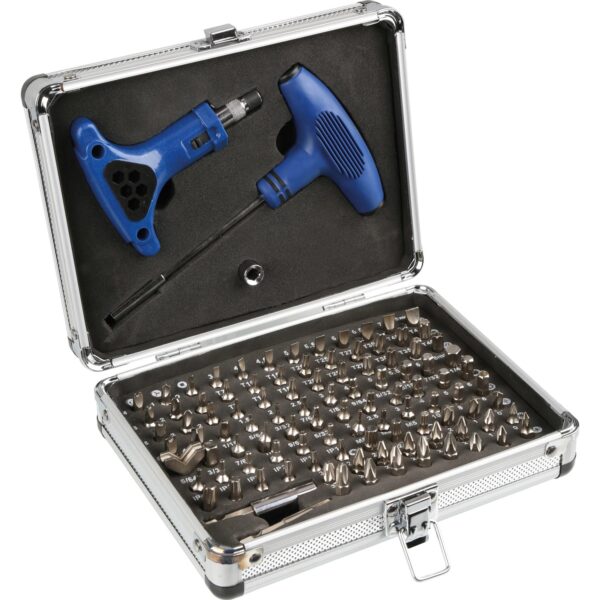 LUX-TOOLS Steckschlüssel- und Bitsatz 105-teilig