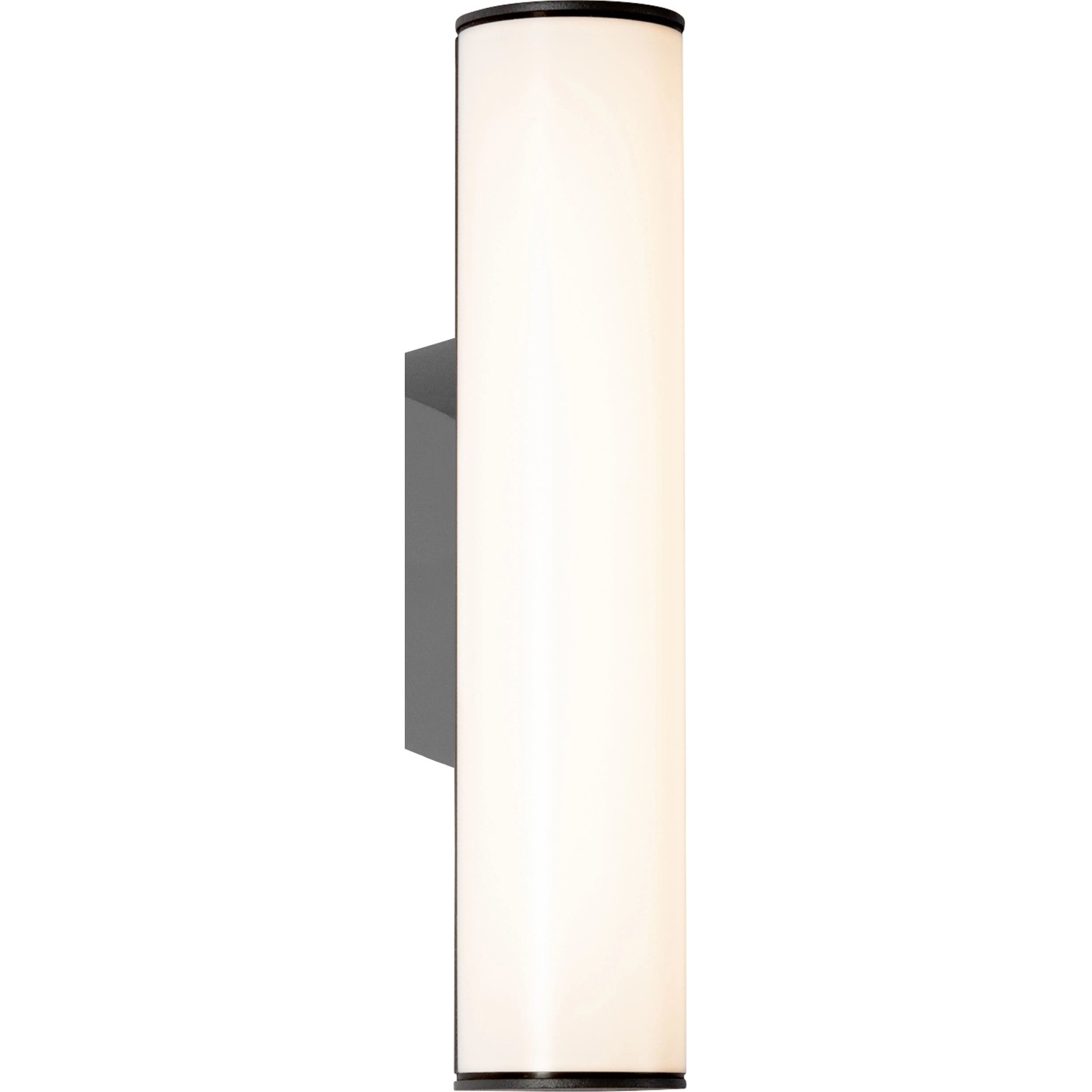 OBI LIGHTING LED-Außenwandleuchte Luino Dunkelgrau