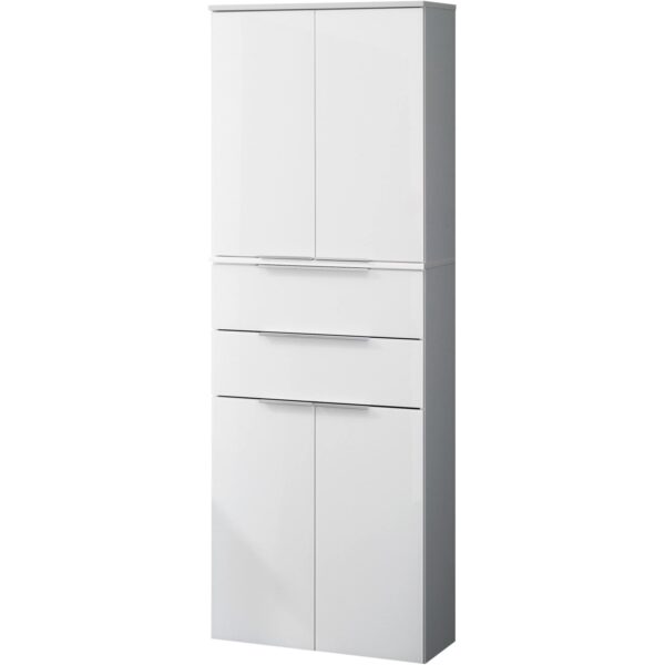 Fackelmann Bad-Hochschrank Kara Weiß 61 cm