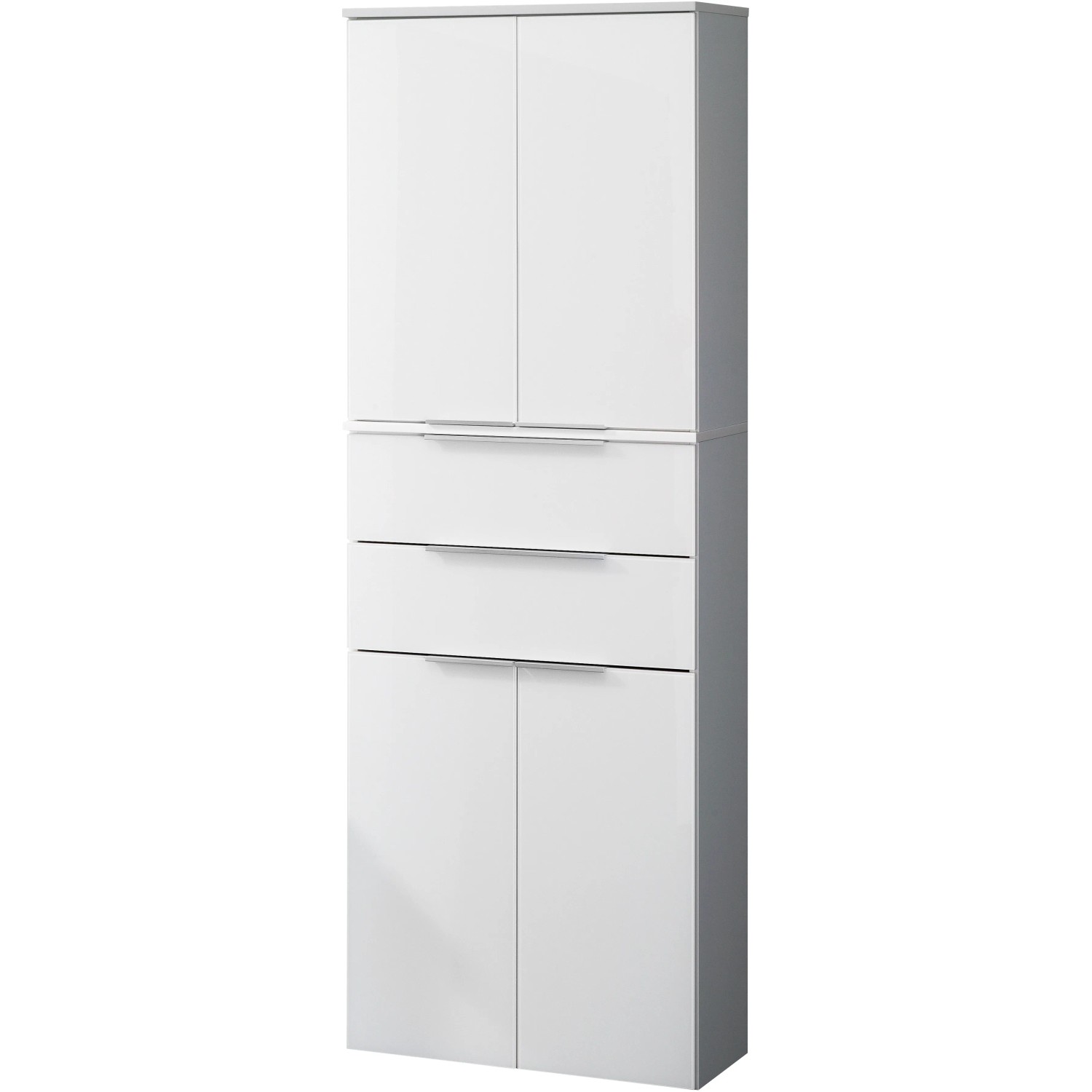 Fackelmann Bad-Hochschrank Kara Weiß 61 cm