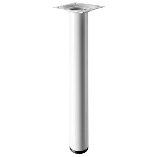 Hettich Tischbein Ø 30 mm x 250 mm Weiß Hettich Tischbein Ø 30 mm x 250 mm Weiß