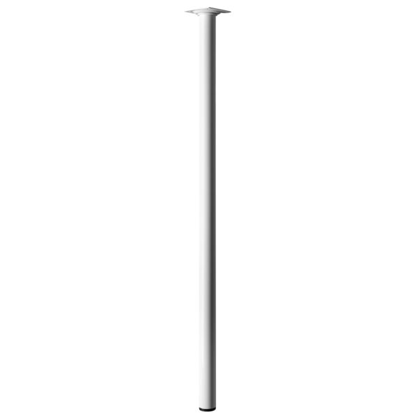 Hettich Tischbein Ø 30 mm x 700 mm Weiß Hettich Tischbein Ø 30 mm x 700 mm Weiß