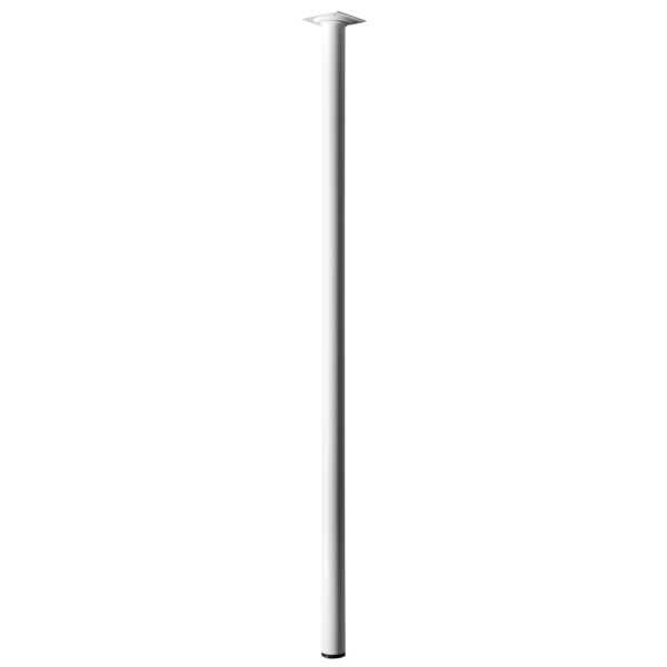 Hettich Tischbein Ø 30 mm x 800 mm Weiß Hettich Tischbein Ø 30 mm x 800 mm Weiß