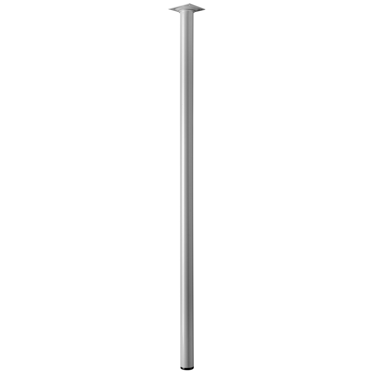 Hettich Tischbein Ø 30 mm x 800 mm Aluminium-Optik