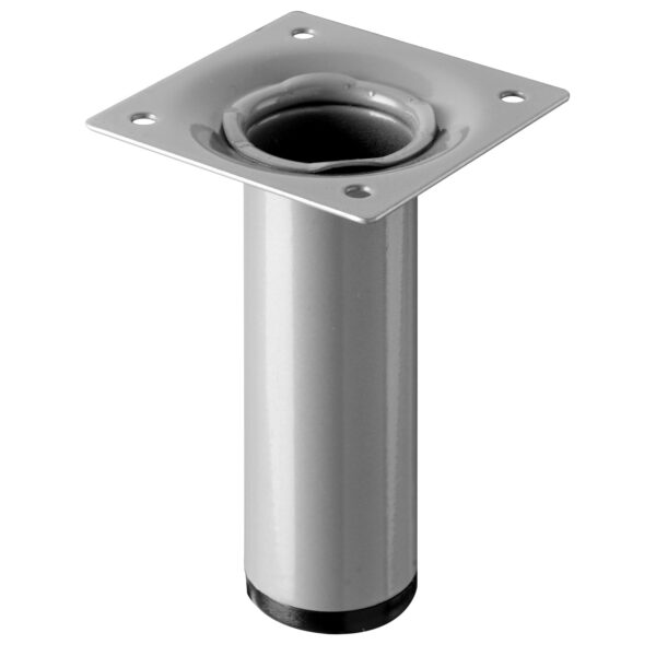 Hettich Tischbein Ø 30 mm x 100 mm Aluminium-Optik Hettich Tischbein Ø 30 mm x 100 mm Aluminium-Optik