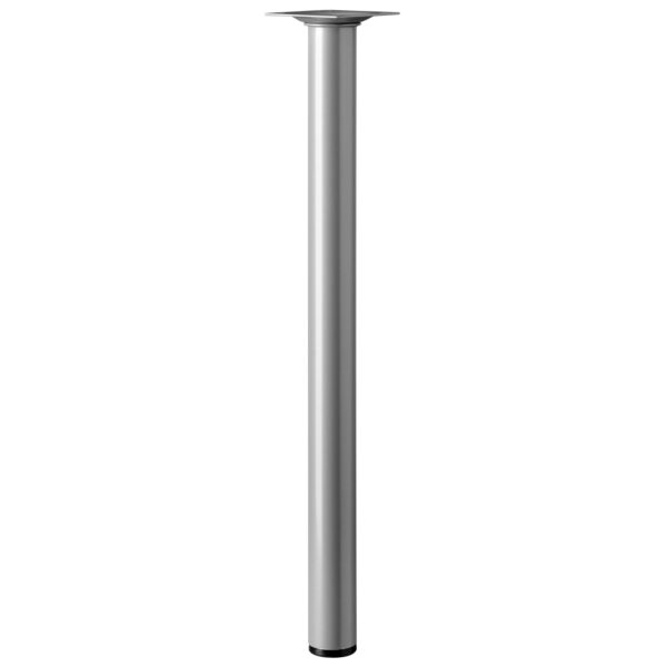 Hettich Tischbein Ø 30 mm x 400 mm Aluminium-Optik Hettich Tischbein Ø 30 mm x 400 mm Aluminium-Optik