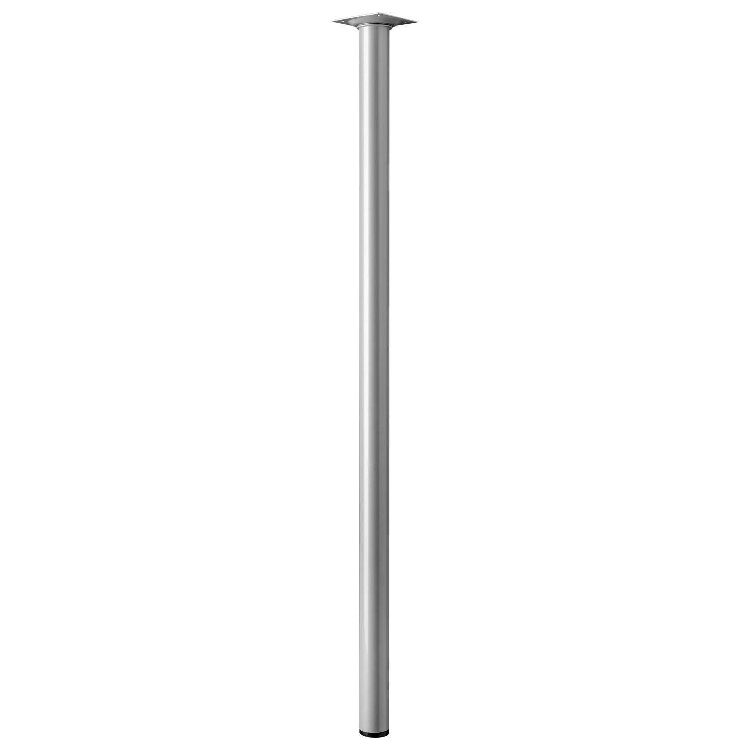 Hettich Tischbein Ø 30 mm x 700 mm Aluminium-Optik