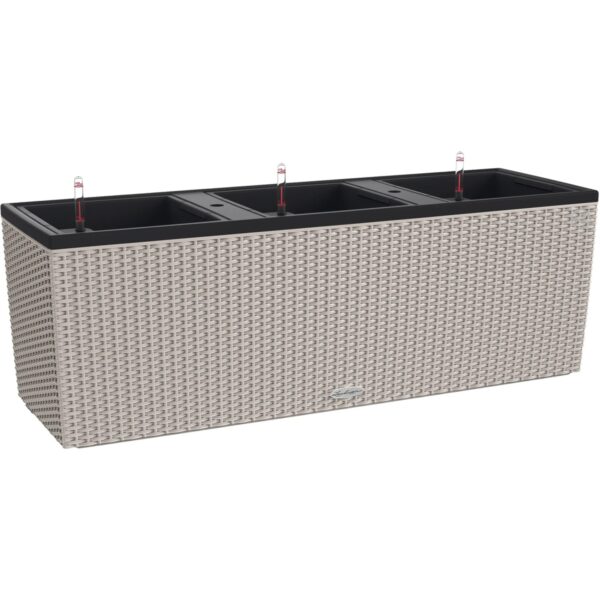 Lechuza® Pflanzgefäß Trio Cottage 100 cm x 32 cm x 34 cm Sandbraun Lechuza® Pflanzgefäß Trio Cottage 100 cm x 32 cm x 34 cm Sandbraun