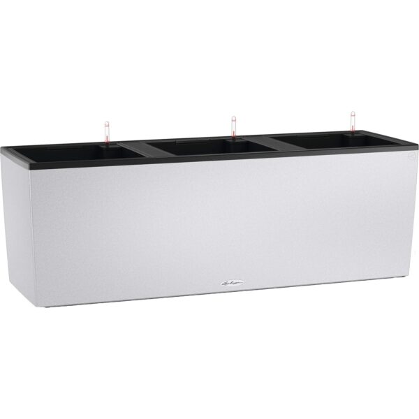 Lechuza® Pflanzgefäß Trio Stone 100 cm x 32 cm x 34 cm Graphitschwarz