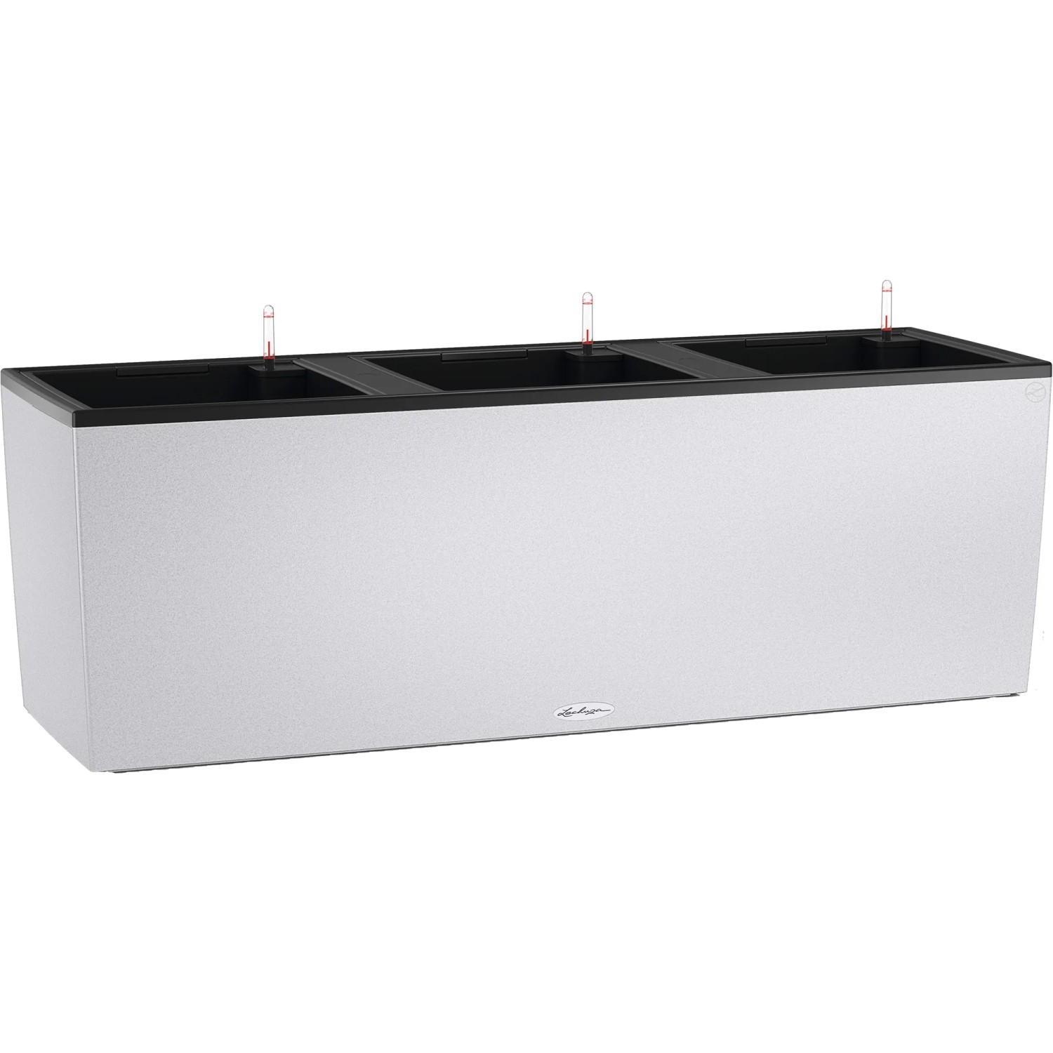 Lechuza® Pflanzgefäß Trio Stone 100 cm x 32 cm x 34 cm Graphitschwarz