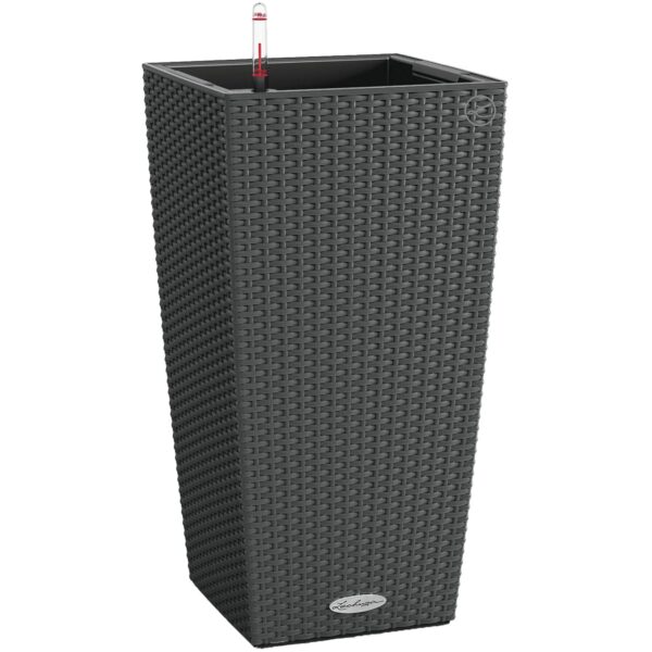Lechuza® Pflanzgefäß Cubico Cottage 30 Granit 30 cm x 30 cm