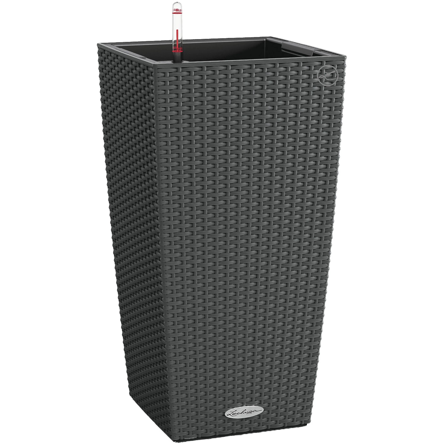 Lechuza® Pflanzgefäß Cubico Cottage 30 Granit 30 cm x 30 cm