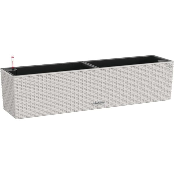 Lechuza® Pflanzgefäß Balconera Cottage 80 Lichtgrau 79 cm x 19 cm
