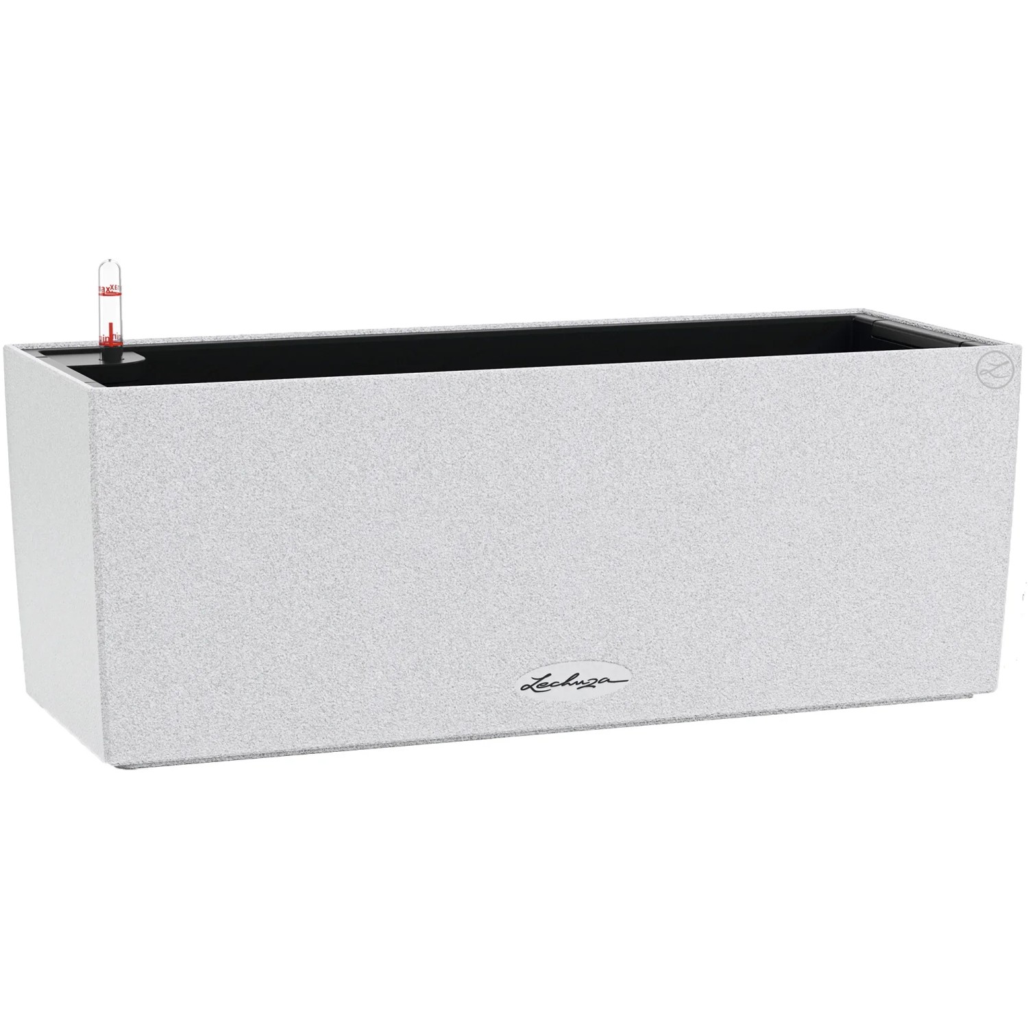 Lechuza® Pflanzgefäß Balconera Stone 50 Quarzweiß 50 cm x 19 cm