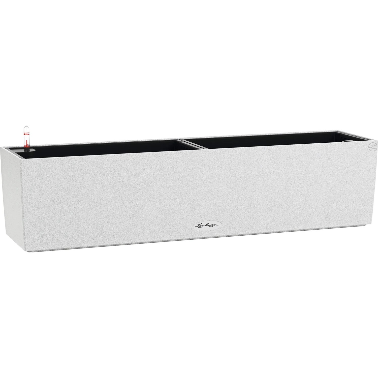 Lechuza® Pflanzgefäß Balconera Stone 80 Quarzweiß 79 cm x 19 cm