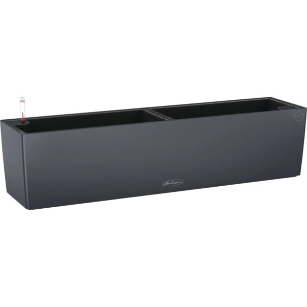 Lechuza® Pflanzgefäß Balconera Color 80 Schiefergrau 79 cm x 19 cm