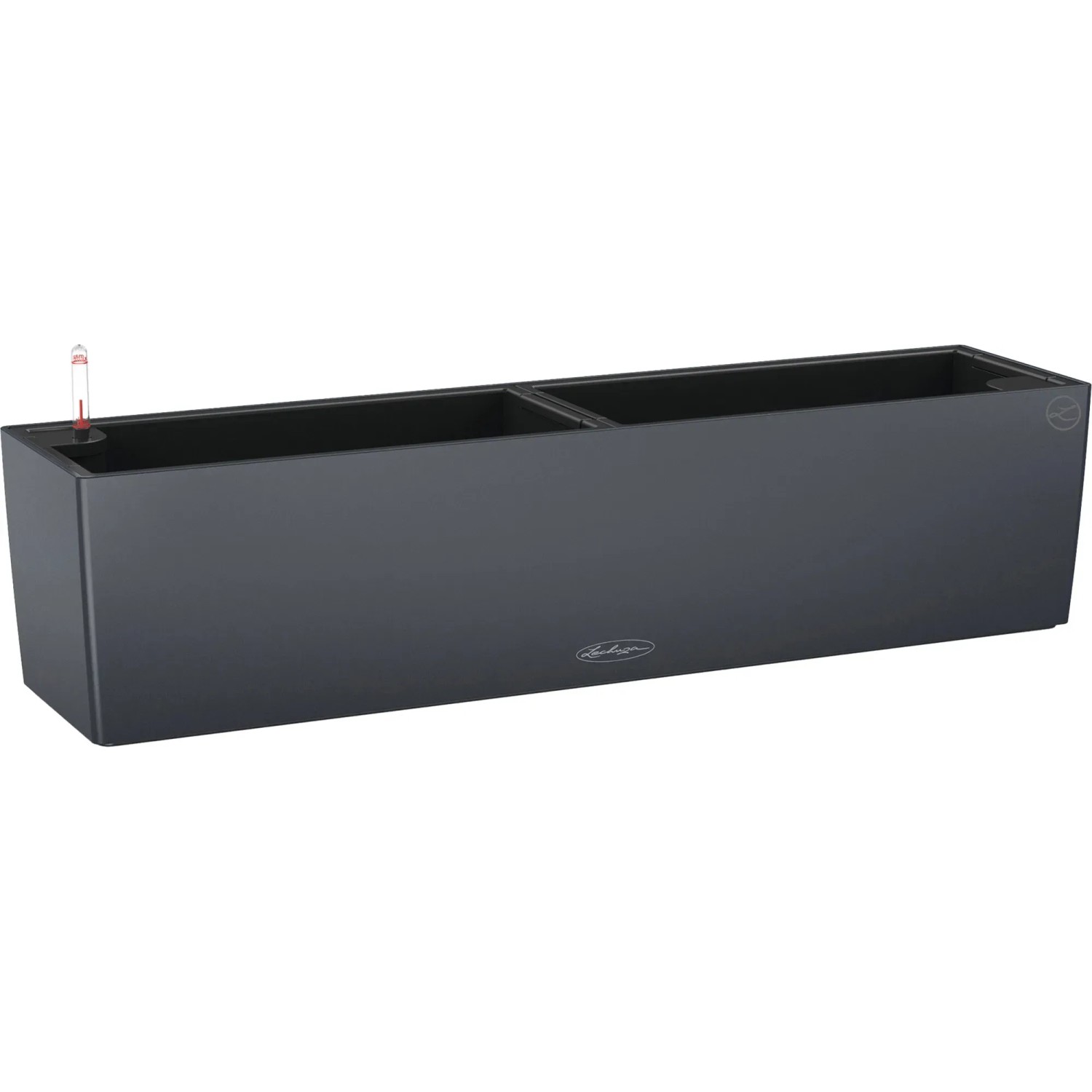 Lechuza® Pflanzgefäß Balconera Color 80 Schiefergrau 79 cm x 19 cm