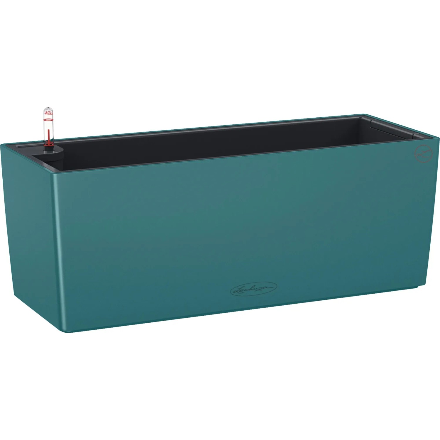 Lechuza® Pflanzgefäß Balconera Color 50 Petrolblau 50 cm x 19 cm