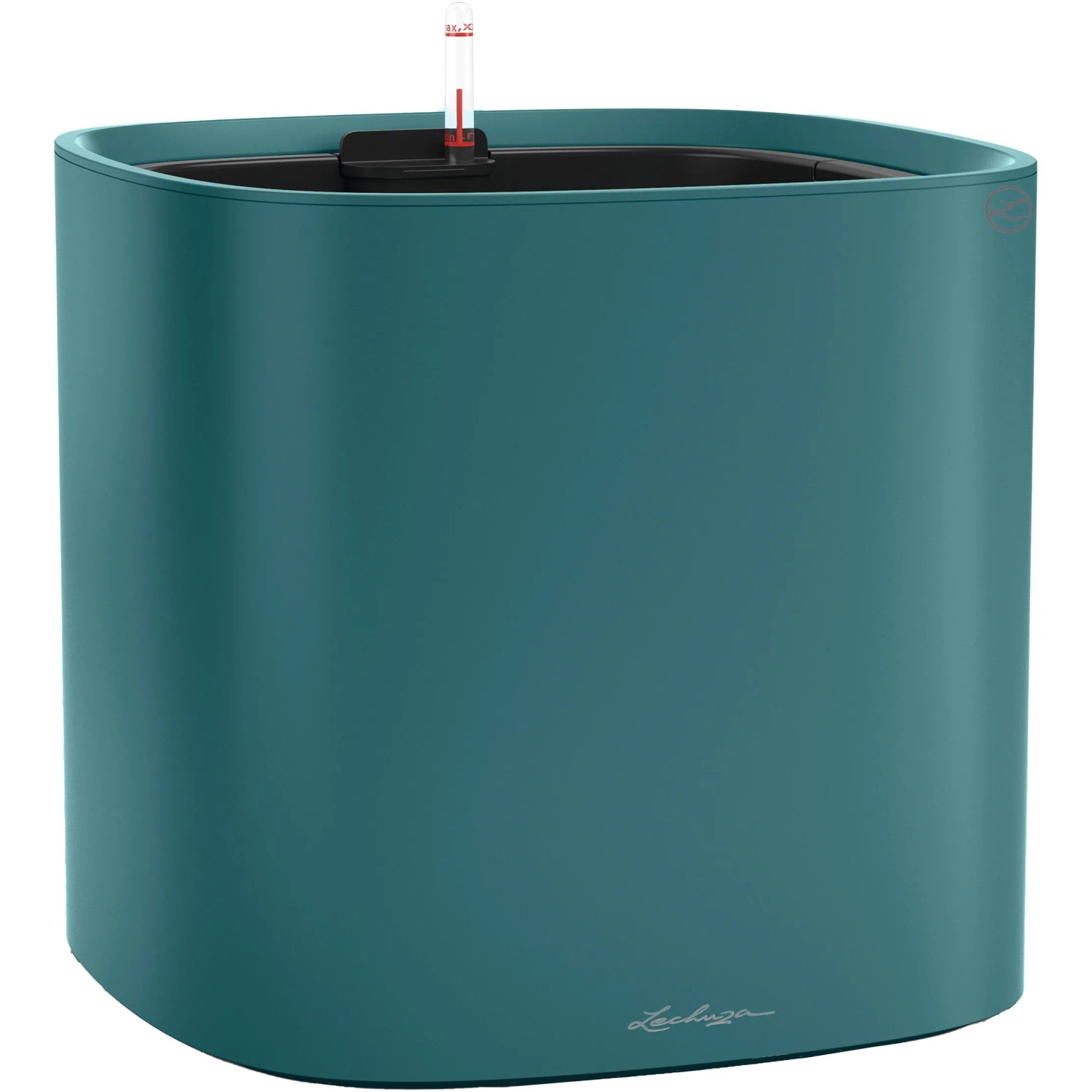 Lechuza® Pflanzgefäß Pila Color Planter 35 cm x 35 cm x 33 cm Petrolblau