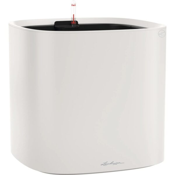 Lechuza® Pflanzgefäß Pila Color Planter 35 cm x 35 cm x 33 cm Lichtgrau
