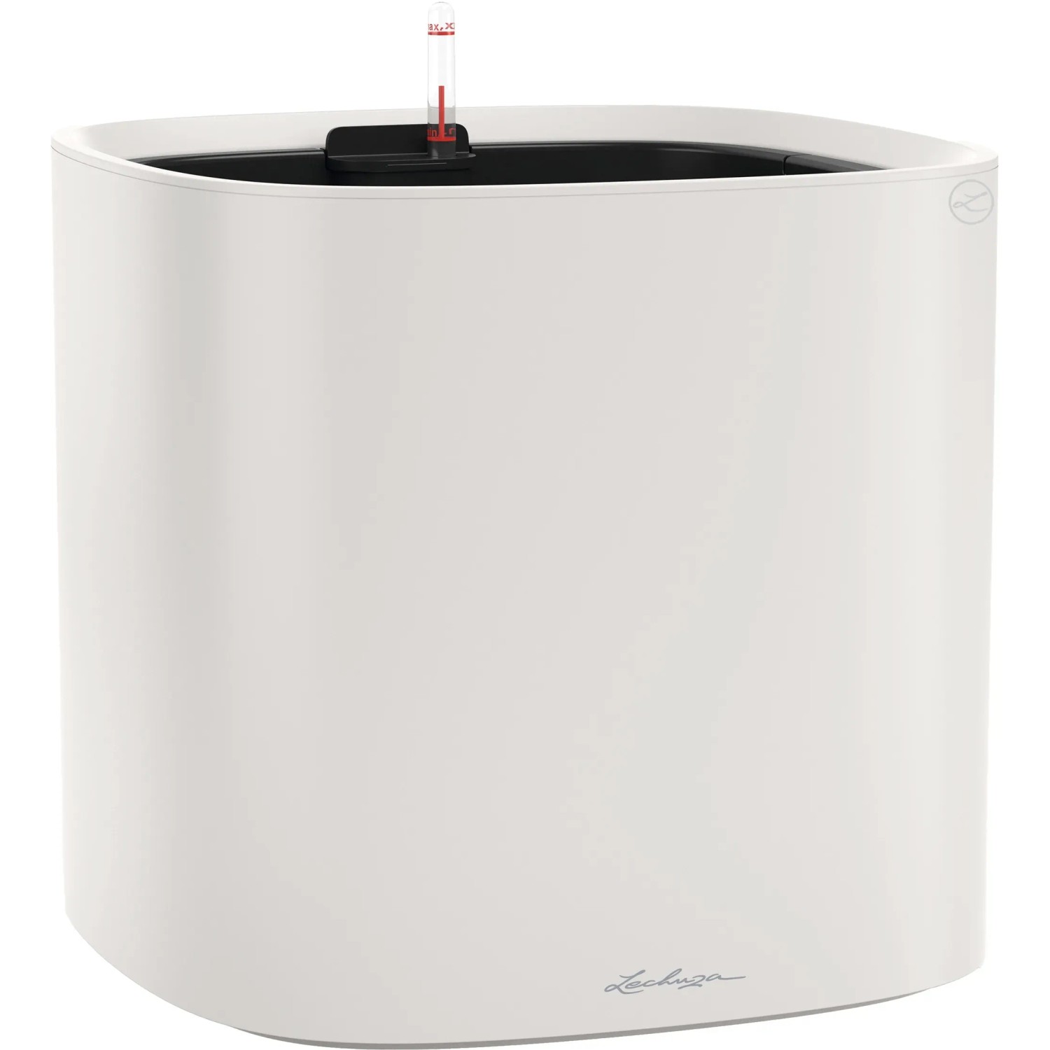 Lechuza® Pflanzgefäß Pila Color Planter 35 cm x 35 cm x 33 cm Lichtgrau