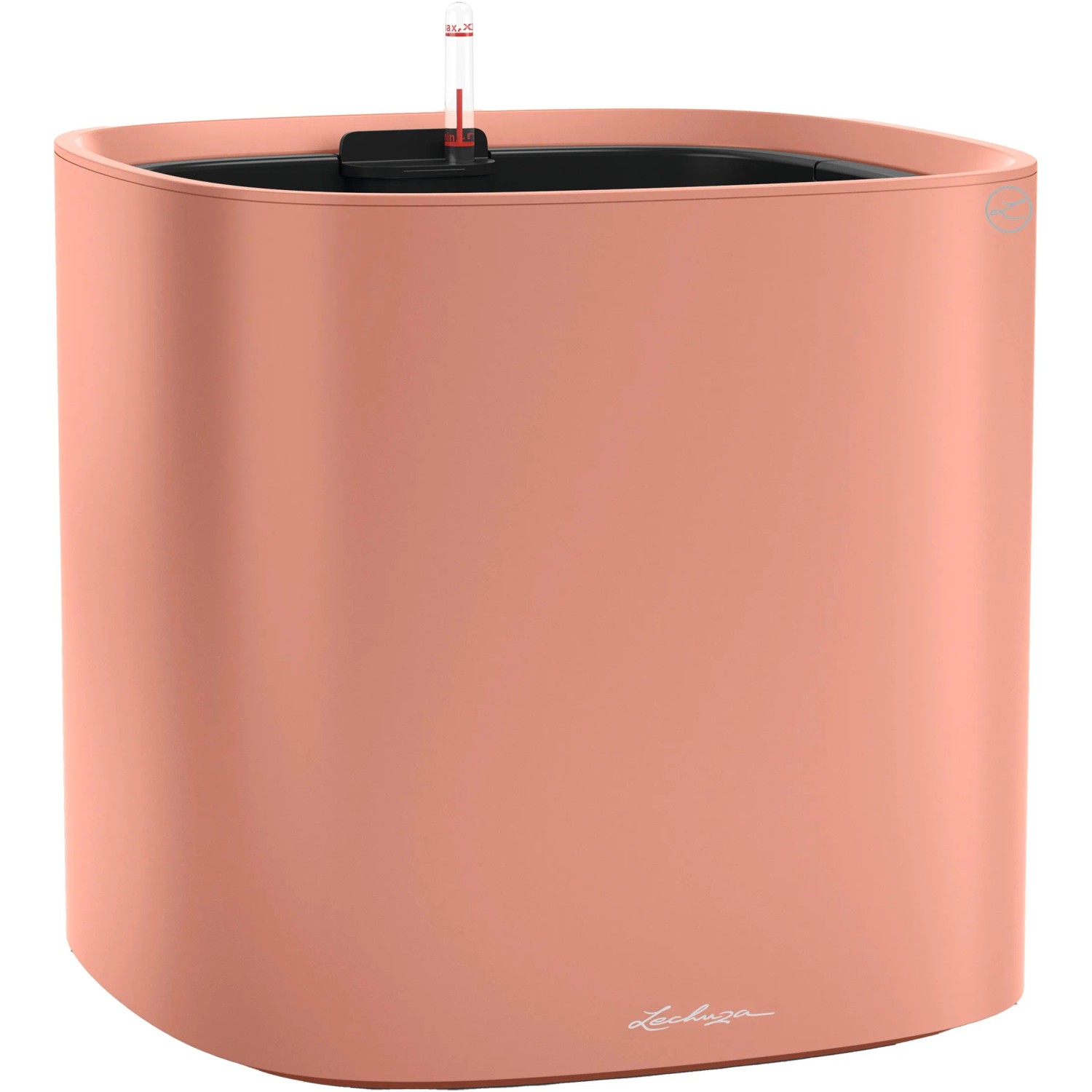 Lechuza® Pflanzgefäß Pila Color Planter 35 cm x 35 cm x 33 cm Korallrot