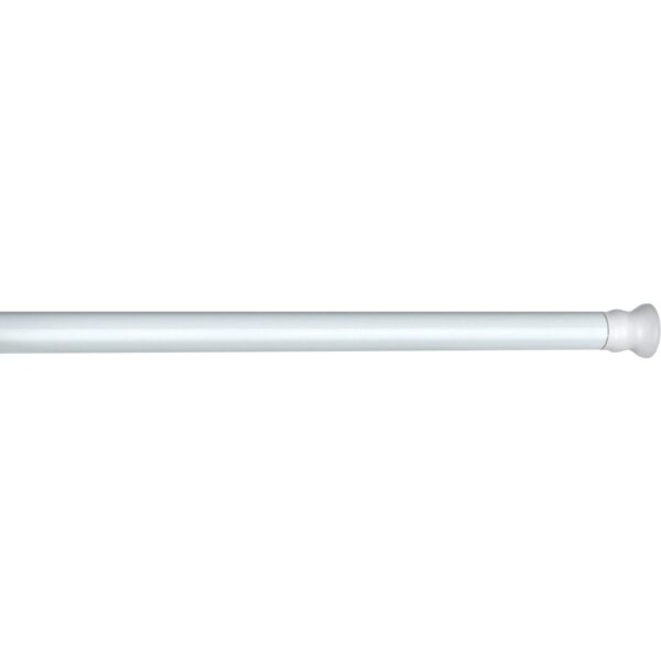 Wenko Teleskop Duschstange extra stark Weiß 110 - 185 cm