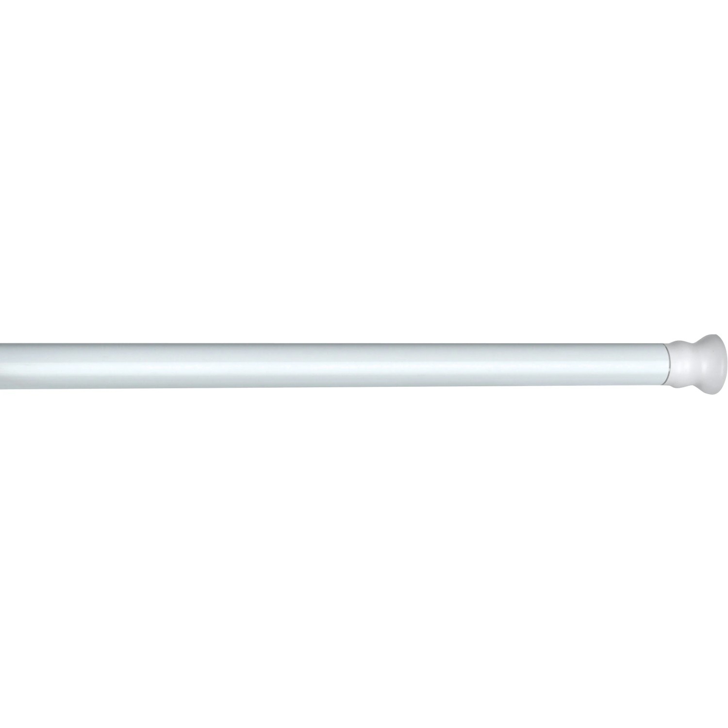 Wenko Teleskop Duschstange extra stark Weiß 110 - 185 cm