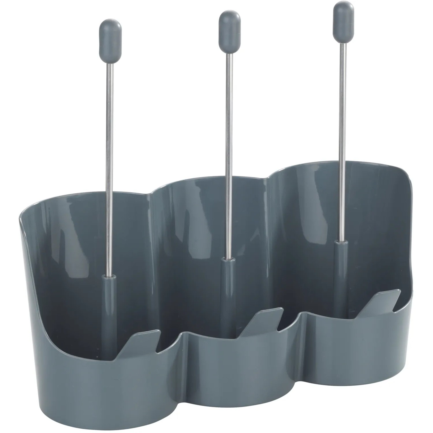 Wenko Flaschenhalter Filia 29 cm x 27 cm x 12,5 cm Schwarz