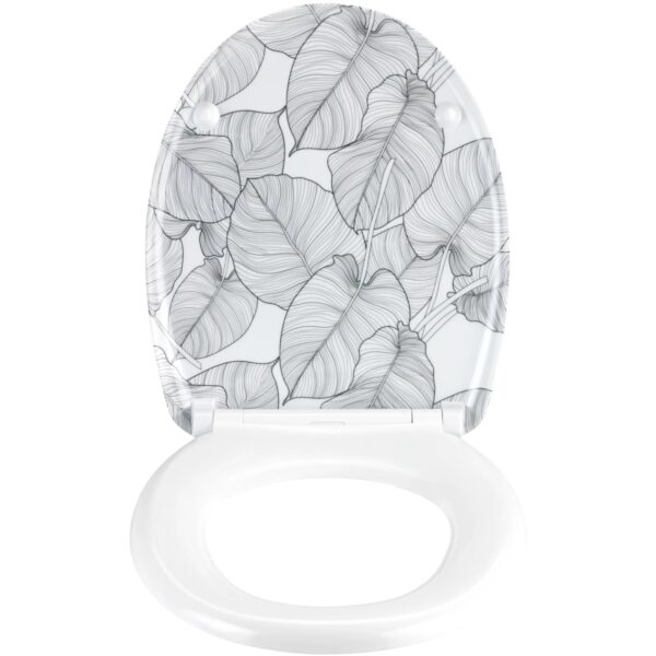 Wenko WC-Sitz Samoa Weiß-Schwarz Wenko WC-Sitz Samoa Weiß-Schwarz