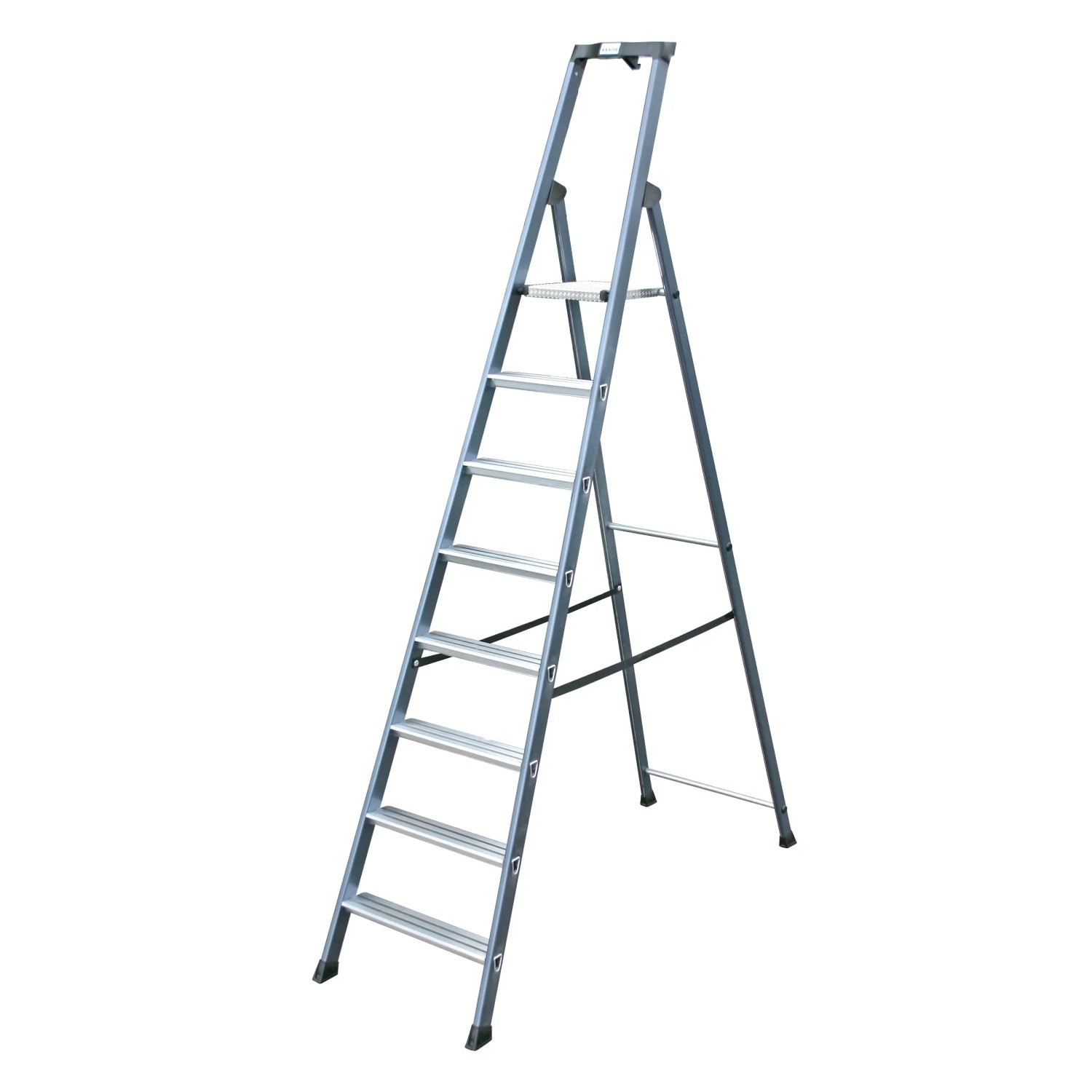 Krause SePro Stufen-Steh-Leiter eloxiert 8 Stufen