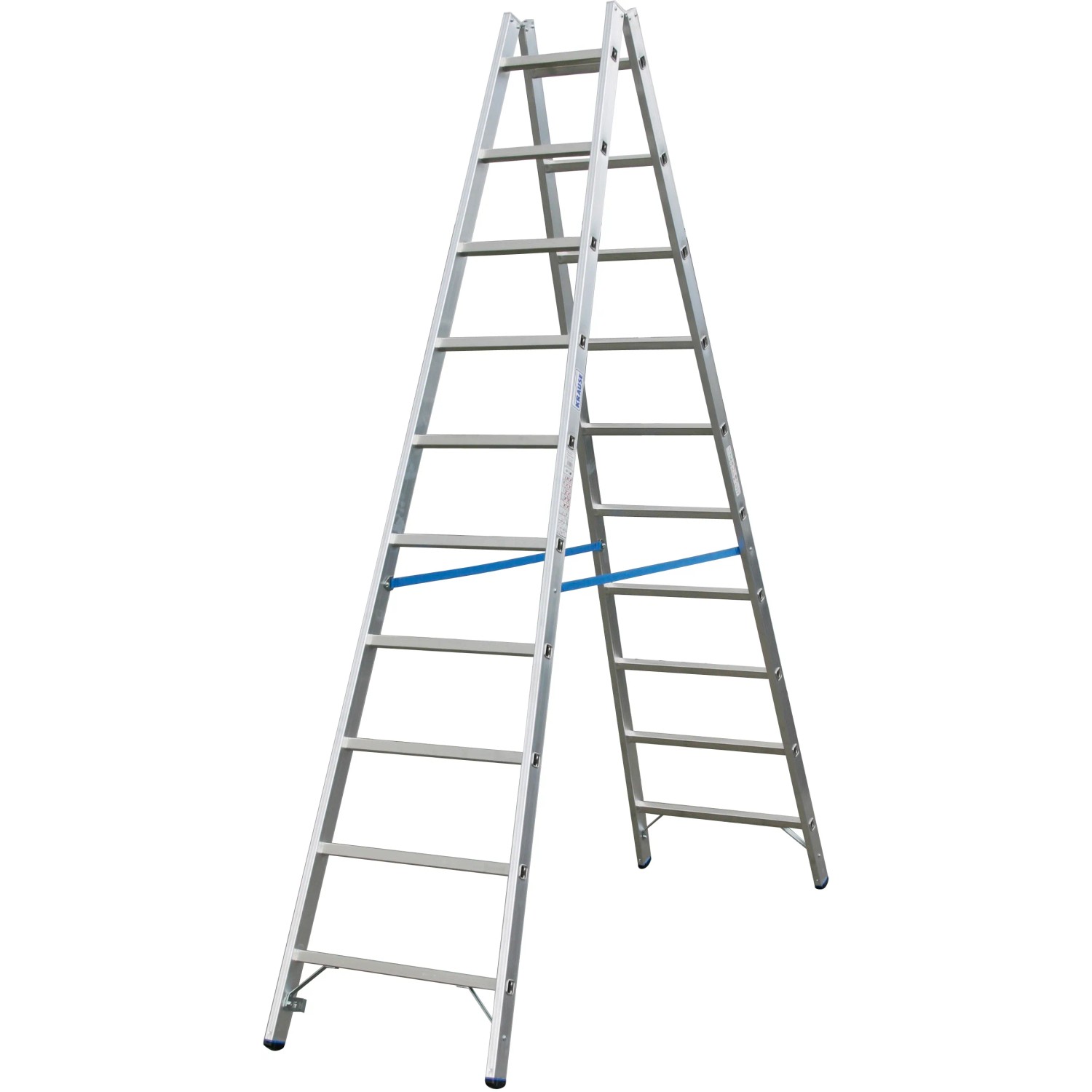 Stabilo Sprossen-Doppelleiter 2 x 10 Sprossen