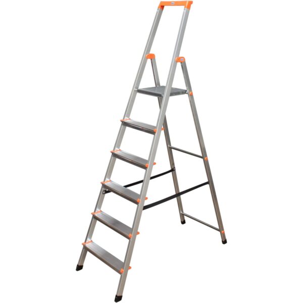 Krause Solidy Stufen-Steh-Leiter 6 Stufen