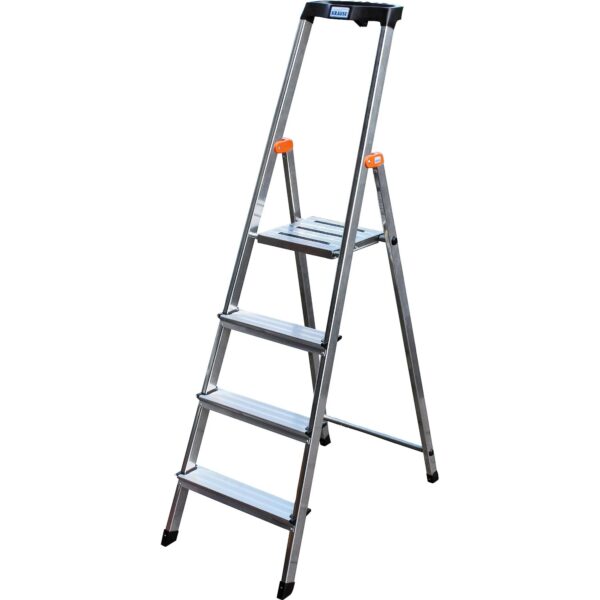 Krause Safety Stufen-Steh-Leiter 4 Stufen