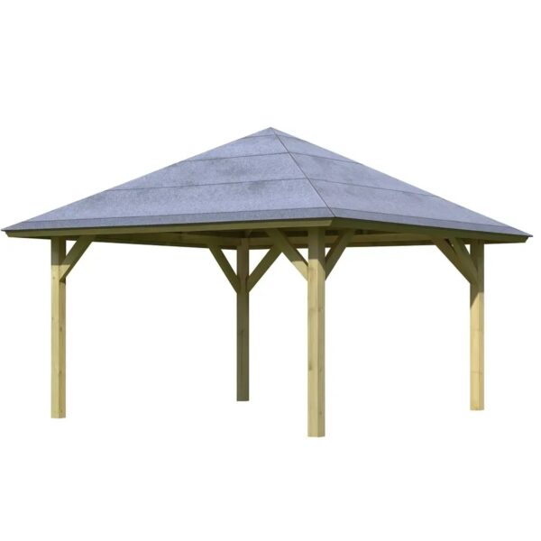 CHILLROI Woodfeeling Garten Pavillon Astana Premium