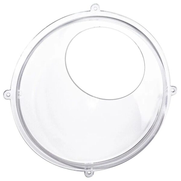HMF 4663222 Wandregal Acrylhalbkugel Hängedisplay Durchmesser 32 cm Transparent