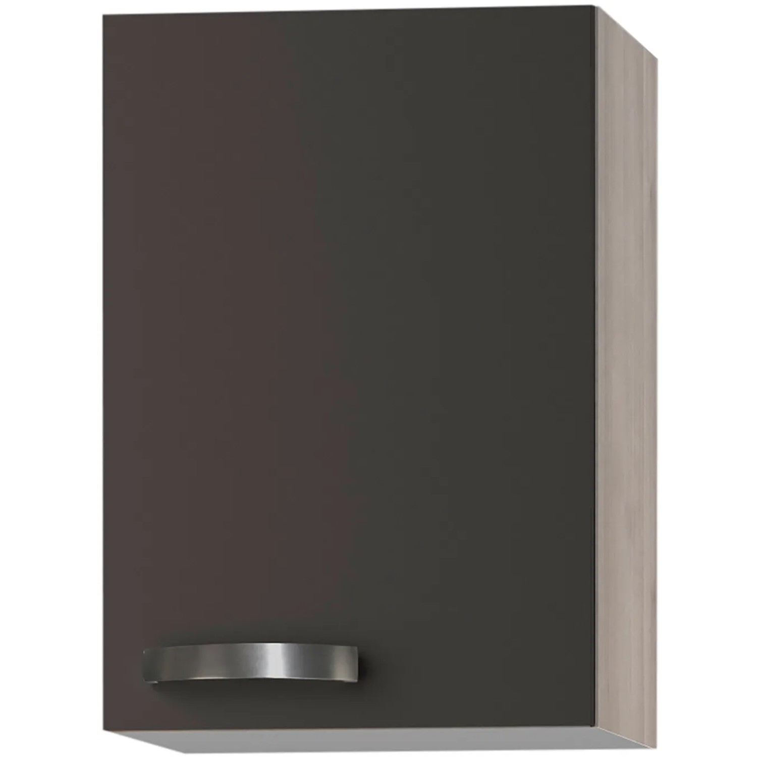 Optifit Küchen-Oberschrank Faro220 40 cm x 57,6 cm x 34,6 cm Anthrazit-Akazie